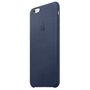 APPLE Coque cuir iPhone 6+/6S+ - Bleu nuit