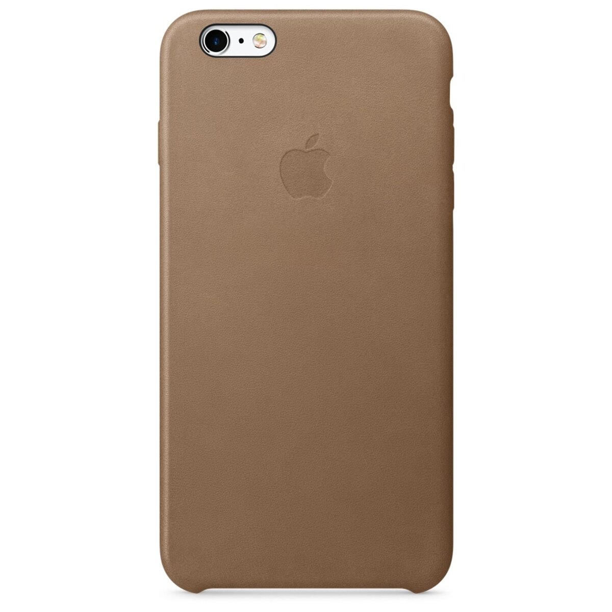 APPLE Coque cuir iPhone 6+/6S+ - Marron