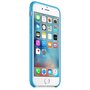 APPLE Coque silicone iPhone 6/6S - Bleu