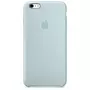 APPLE Coque silicone iPhone 6/6S - Turquoise