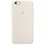 APPLE Coque silicone iPhone 6/6S - Blanc antique