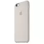 APPLE Coque silicone iPhone 6/6S - Blanc antique