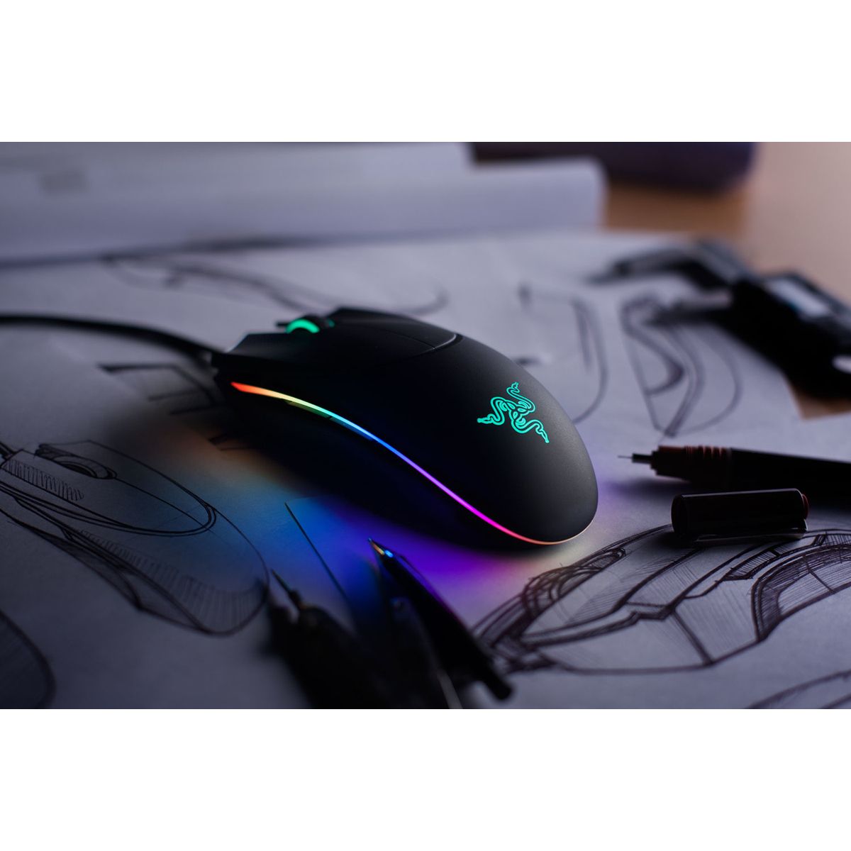 RAZER Souris gamer - Filaire - Diamondback 2015 - Noir