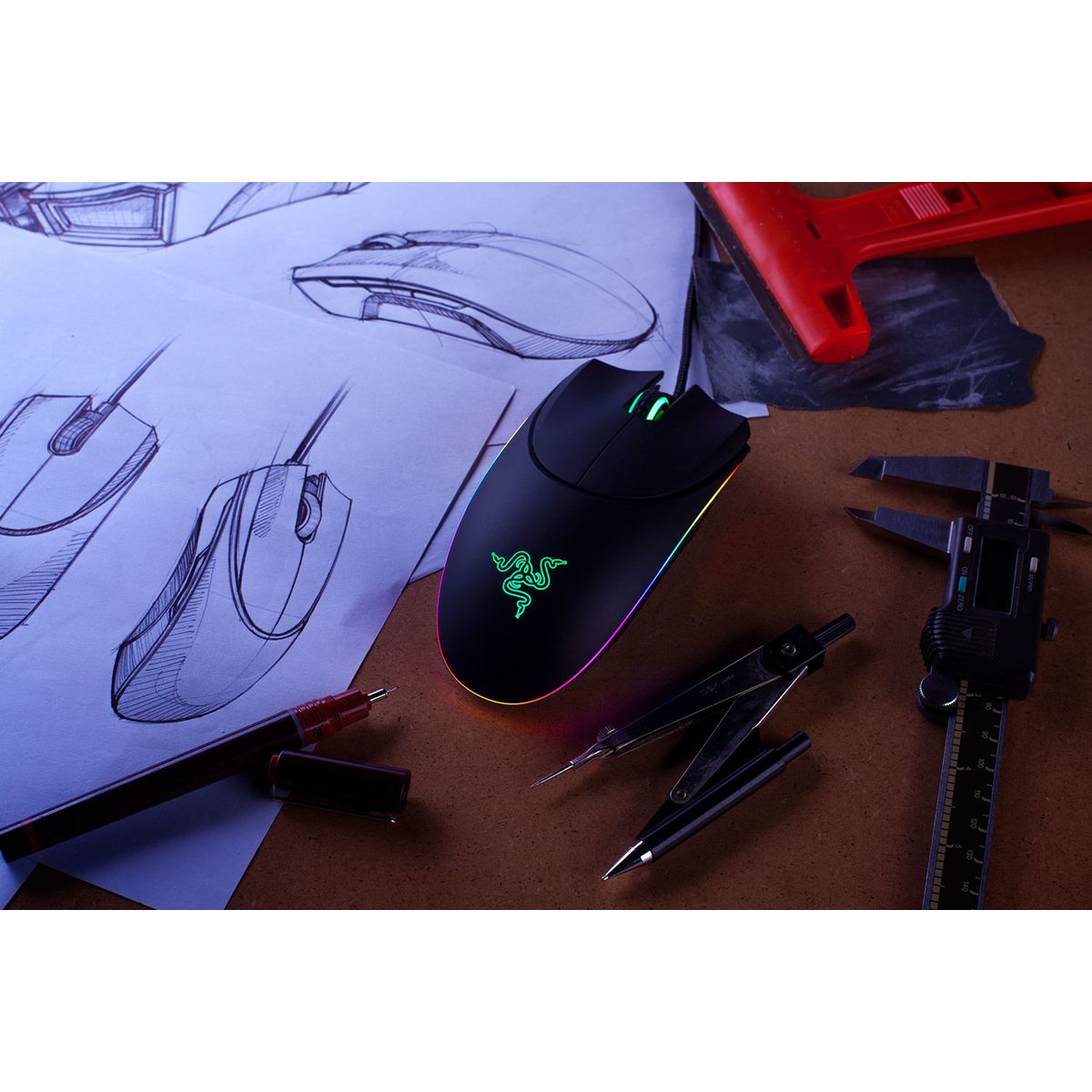 RAZER Souris gamer - Filaire - Diamondback 2015 - Noir