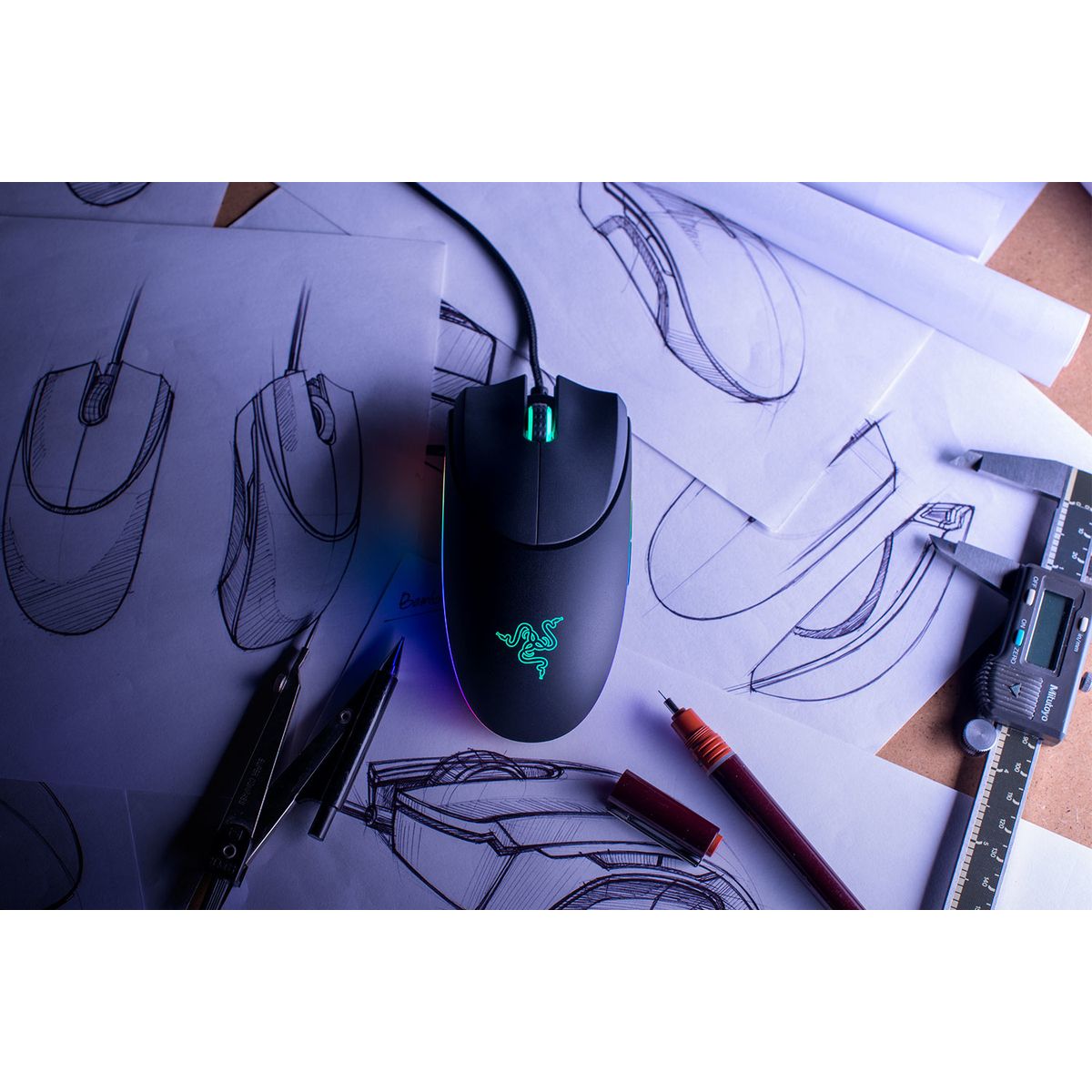 RAZER Souris gamer - Filaire - Diamondback 2015 - Noir