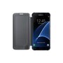 SAMSUNG Etui folio Clear View Cover pour Galaxy S7 EDGE - Noir