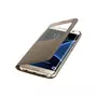 SAMSUNG Etui folio pour Galaxy S7 EDGE - Doré