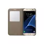 SAMSUNG Etui folio pour Galaxy S7 EDGE - Doré