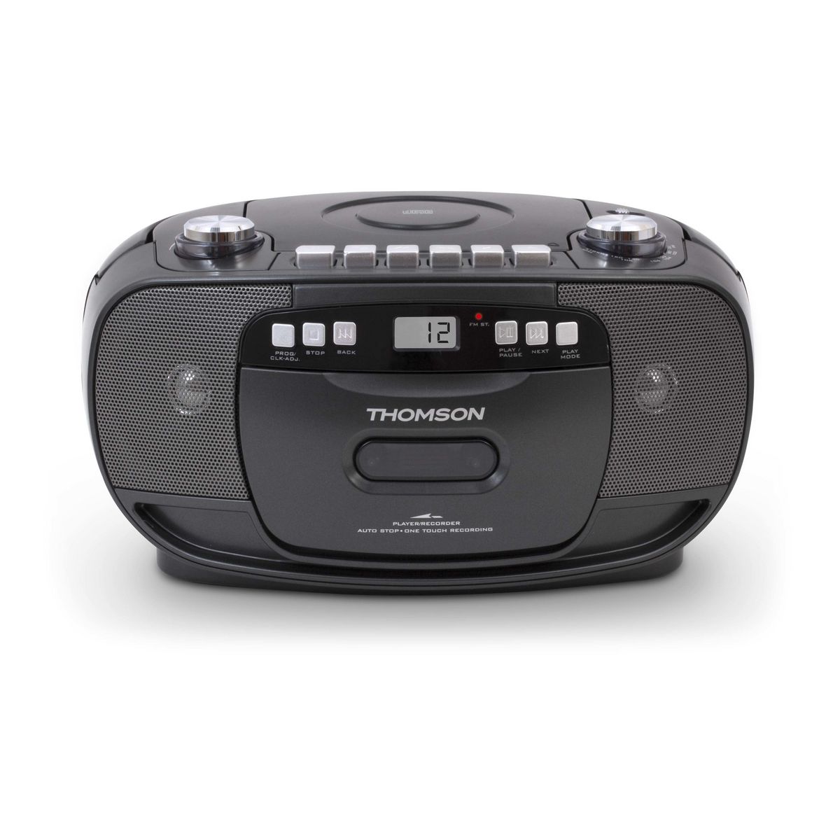 THOMSON Radio-cassette CD - Noir - RK200CD