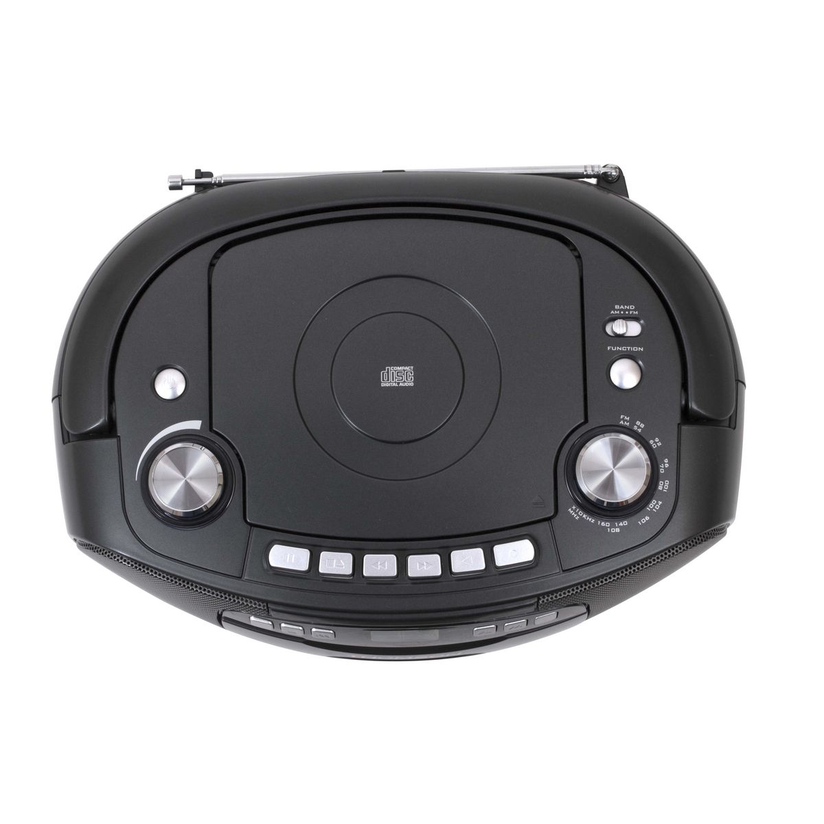 THOMSON Radio-cassette CD - Noir - RK200CD