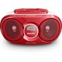 Voir la diapositive 2 : PHILIPS AZ215R - Rouge - Radio CD