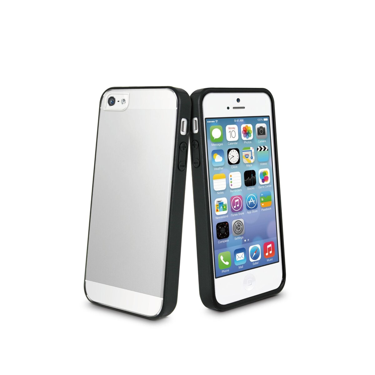 MUVIT Coque Bump - MUBMC0155 - Pour Iphone 5S/SE - Noir