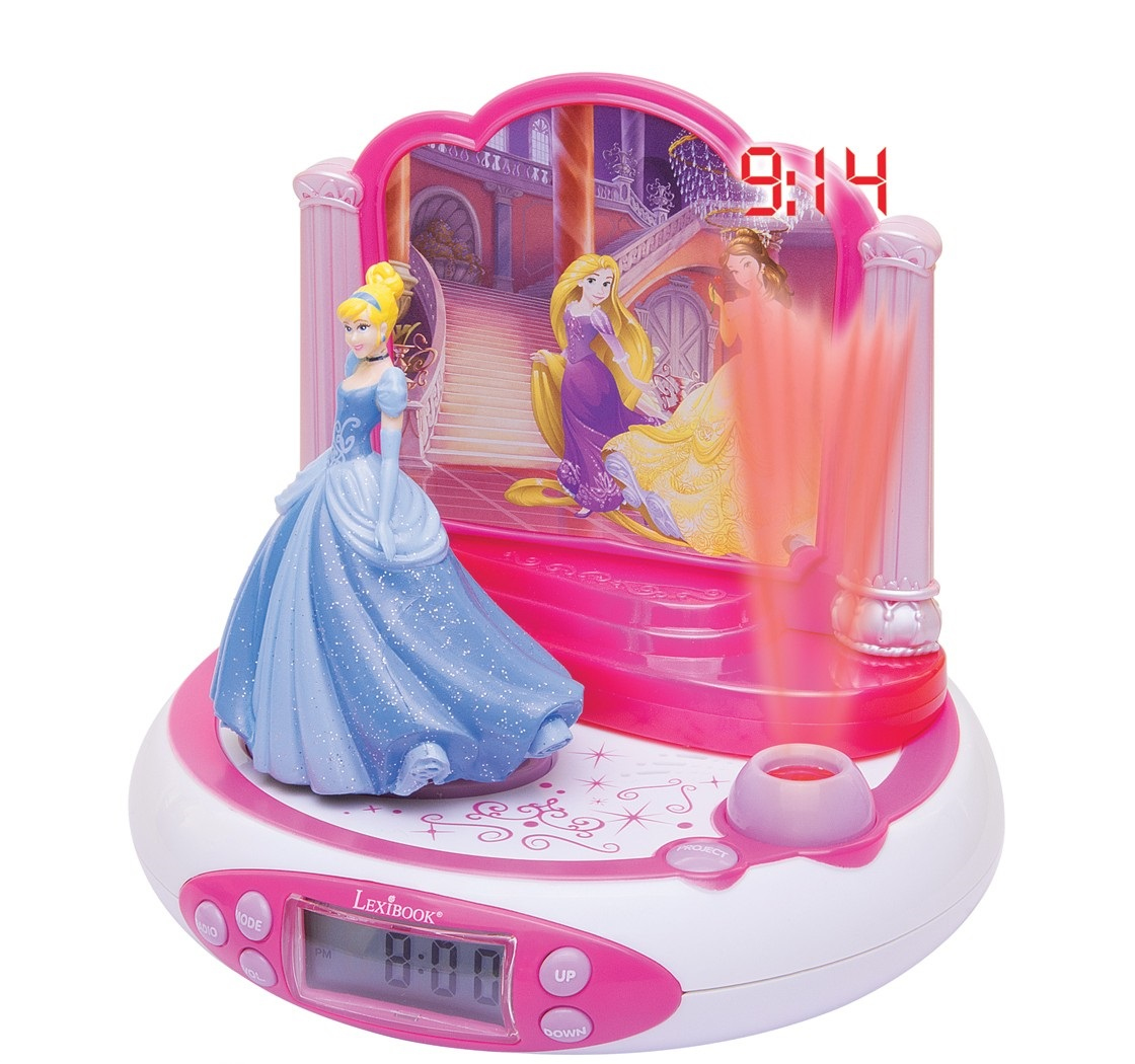 Voir la diapositive 2 : LEXIBOOK RP510DP Disney Princess - Rose et blanc - Radio réveil