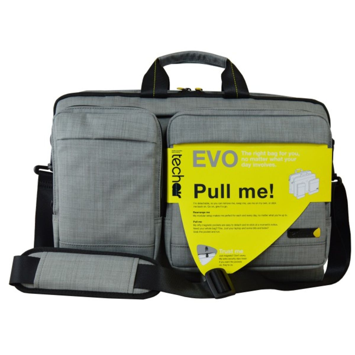 TECHAIR Sacoche EVO 14 à 15,6" - Gris