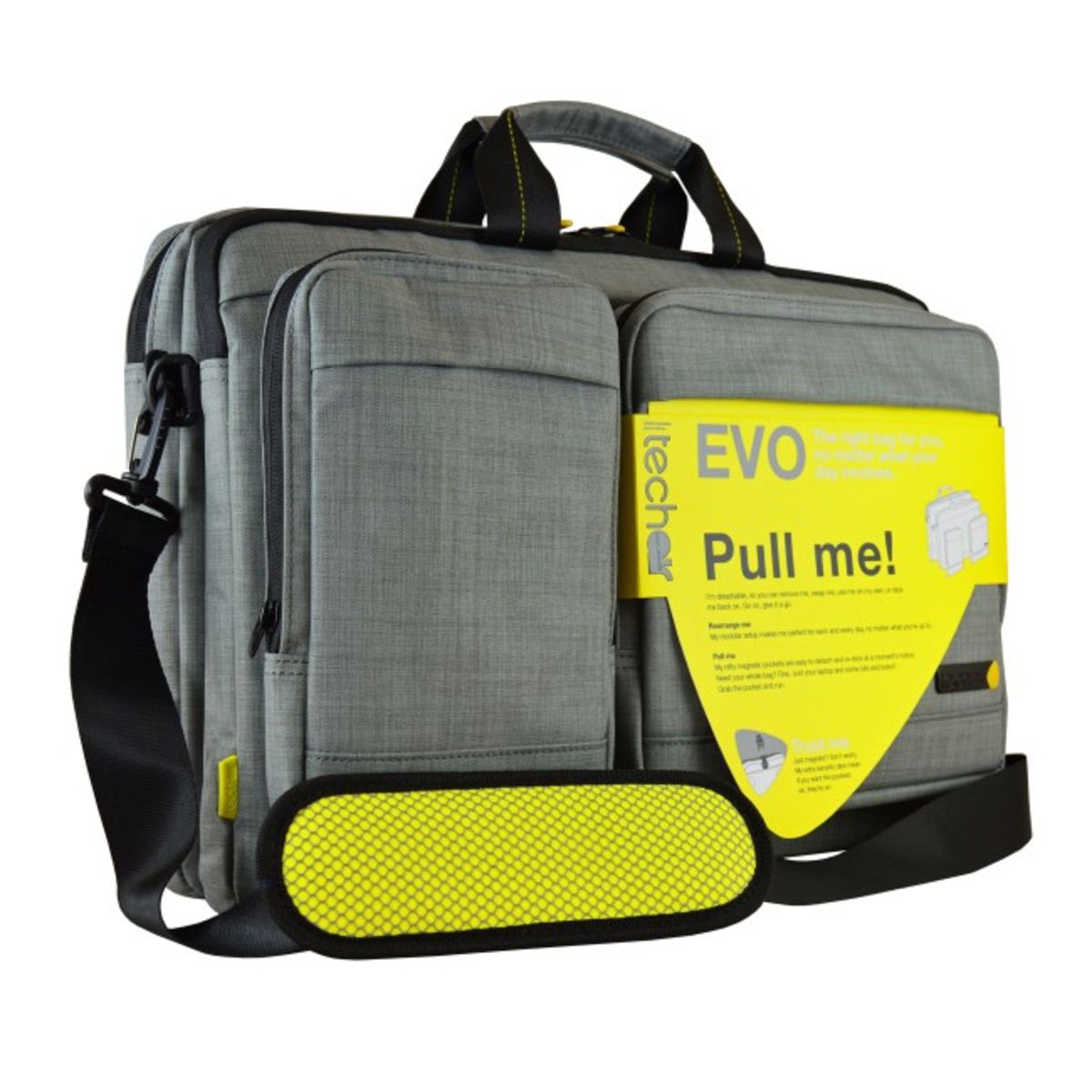TECHAIR Sacoche EVO 14 à 15,6" - Gris