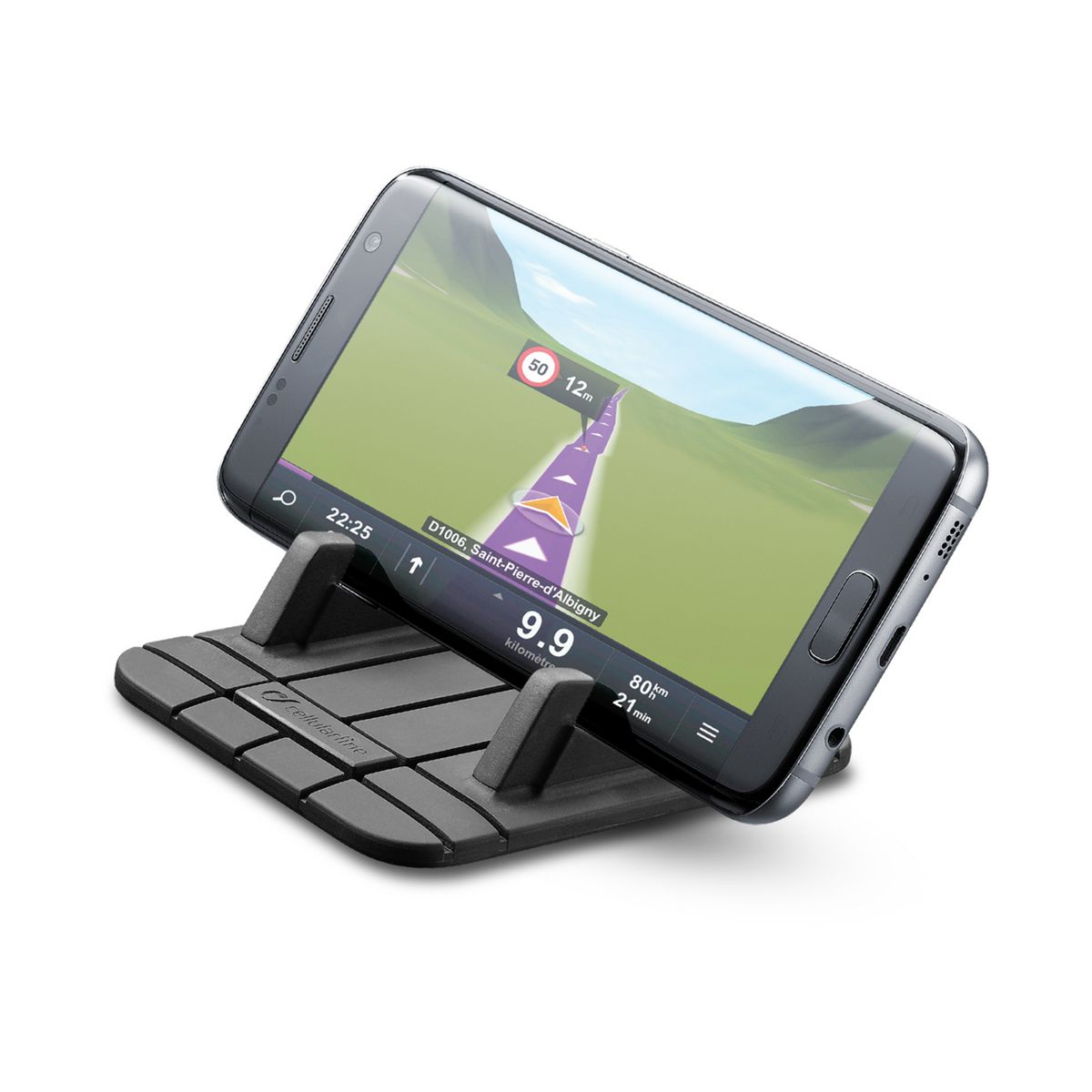 CELLULAR Support voiture universel pour smartphone - Noir