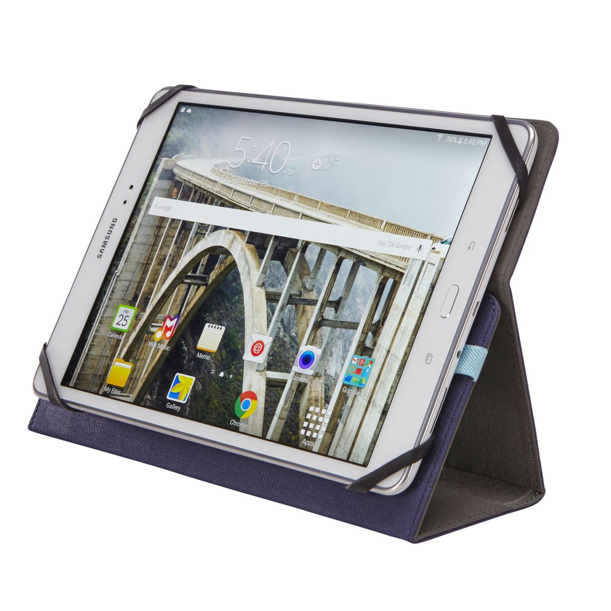 CASE LOGIC Etui Folio SUREFIT pour tablettes Samsung Galaxy 9" - Bleu et imprimés