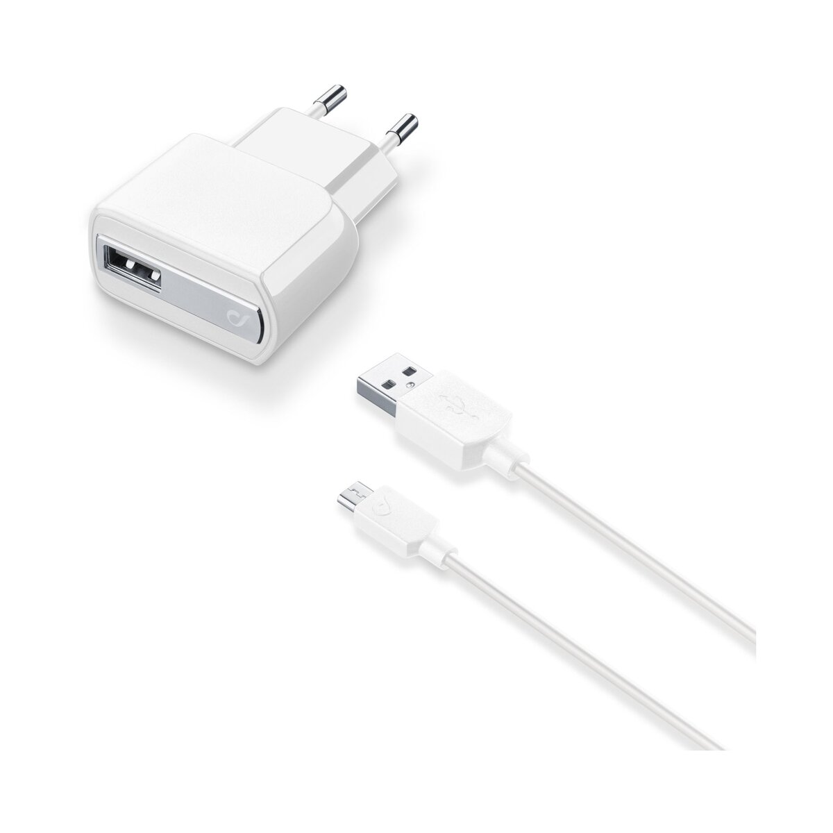 CELLULAR Kit chargeur secteur 2A + câble data + charge micro USB