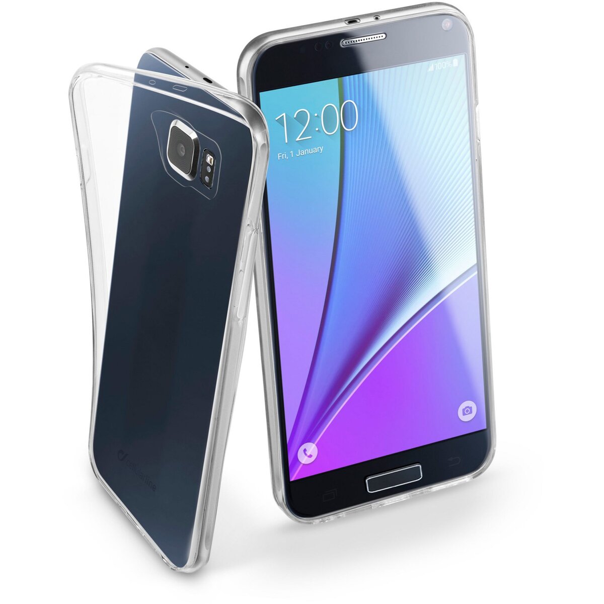 CELLULAR Coque arrière en silicone souple transparente pour Samsung Galaxy S7