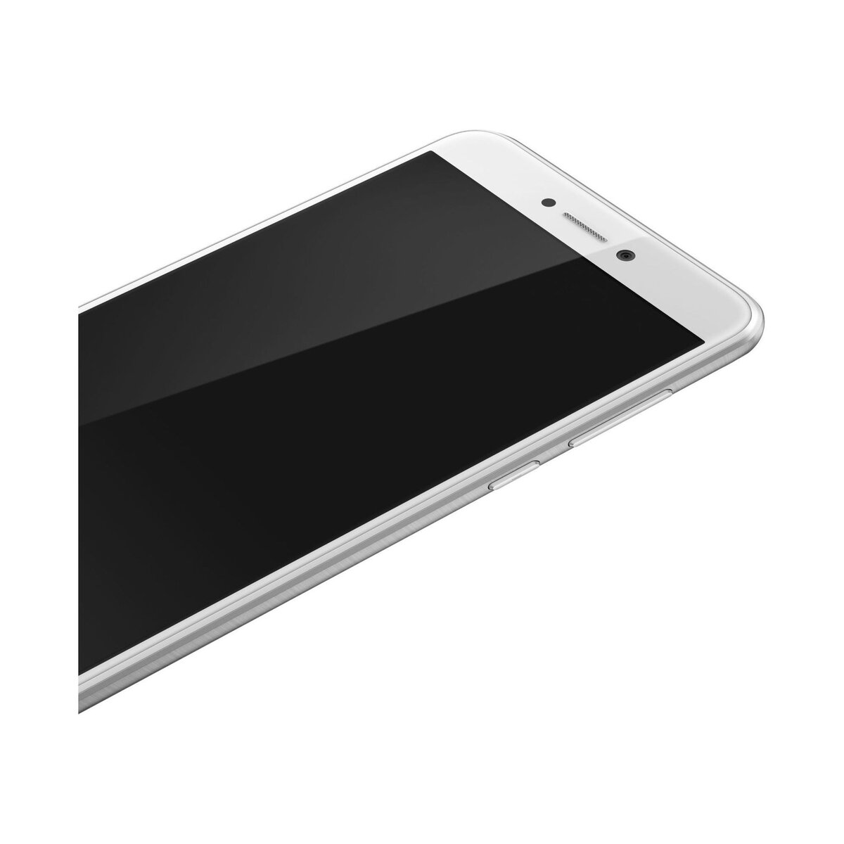 CELLULAR Protection d'écran en verre trempé + contours écrans blancs pour Huawei P8 Lite