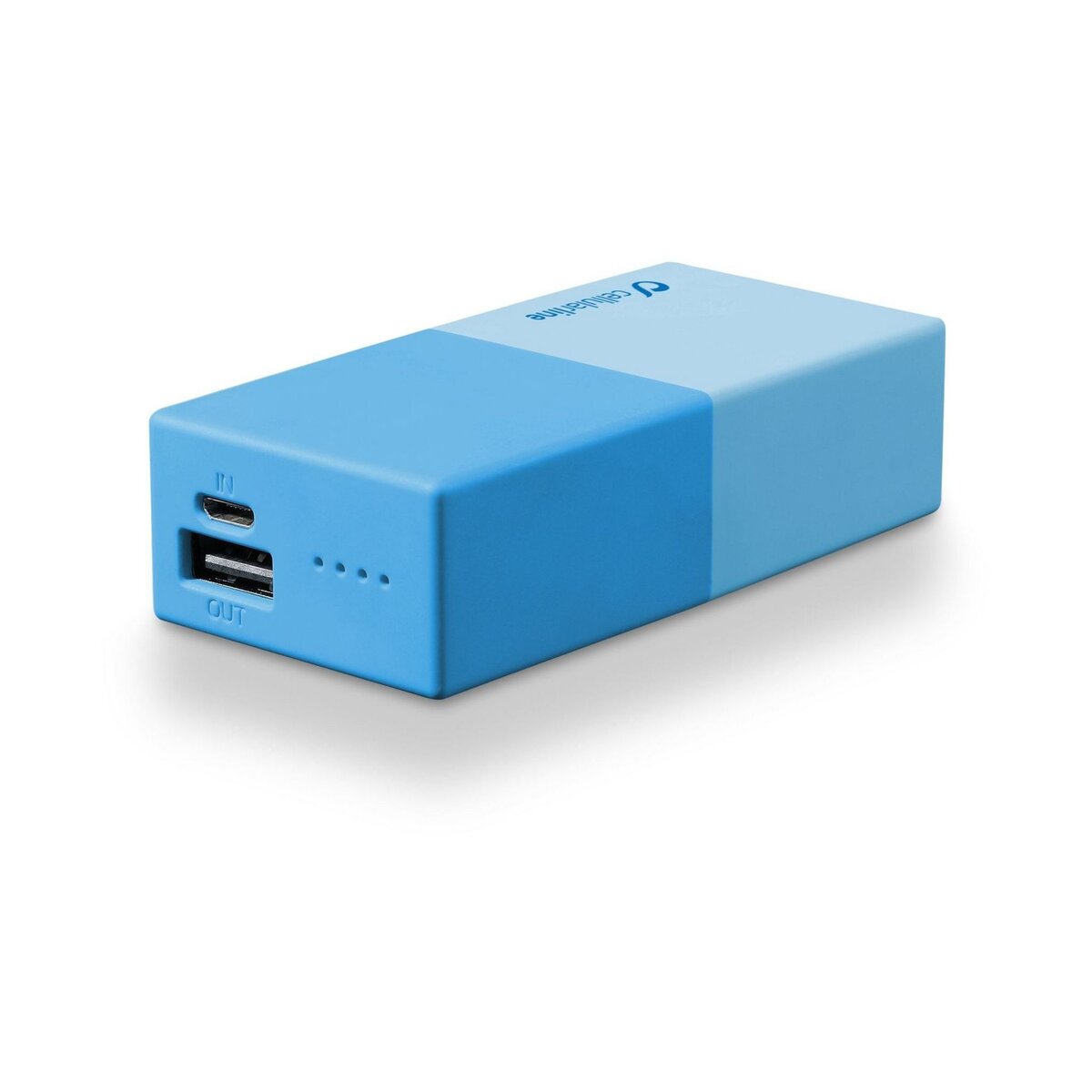 CELLULAR Batterie de secours pour iPhone et Smartphone 5000 mAh Bleu