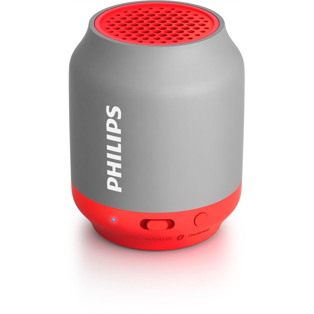 PHILIPS BT50/00 - Gris et Rouge - Enceinte portable