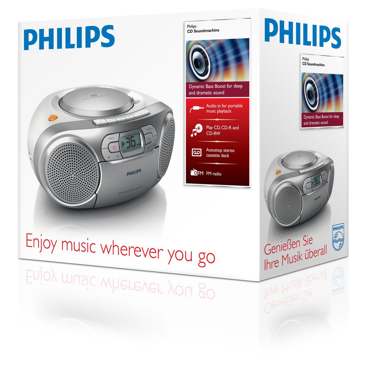 PHILIPS AZ127/12 - Radio CD