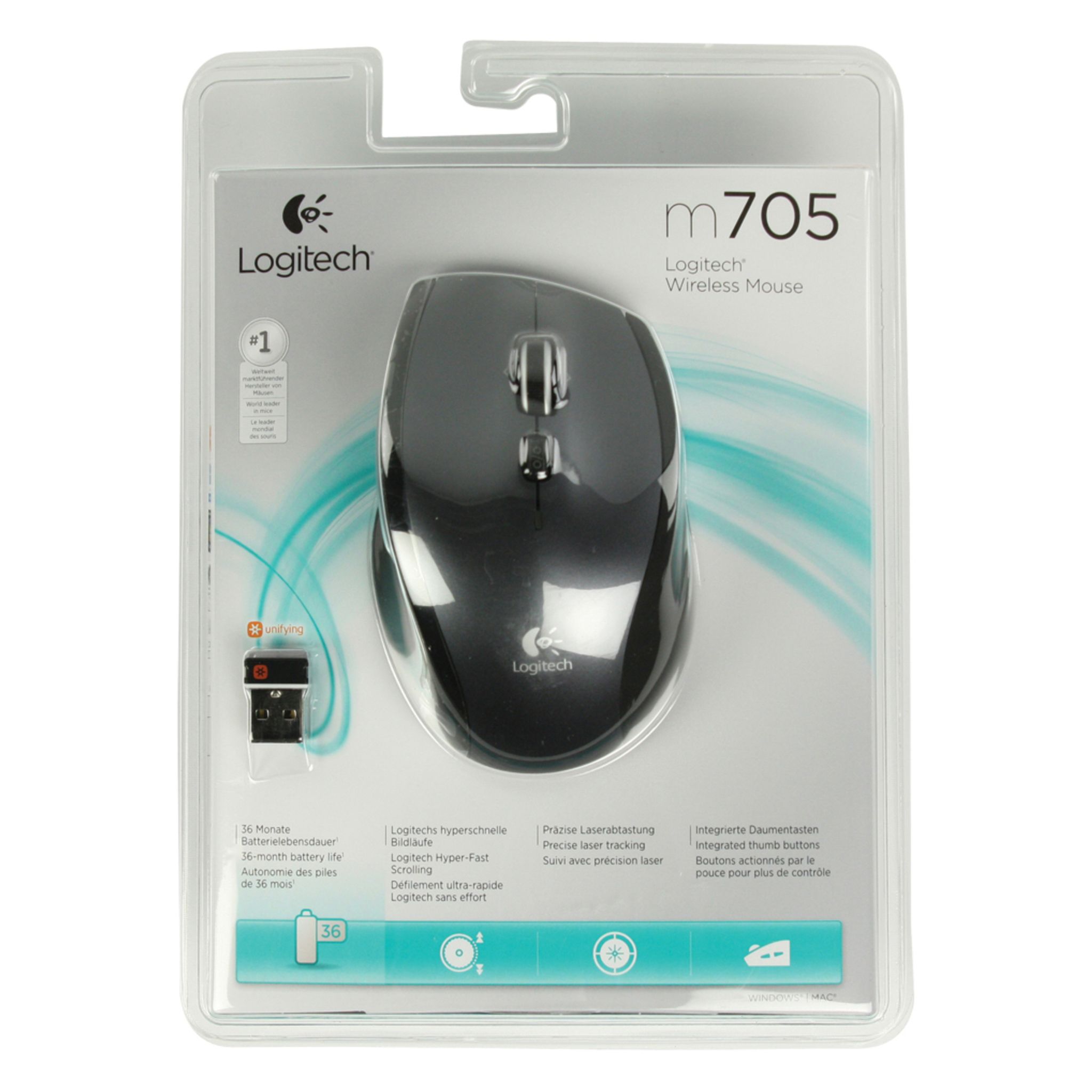 Voir la diapositive 4 : LOGITECH Souris Marathon Mouse M705