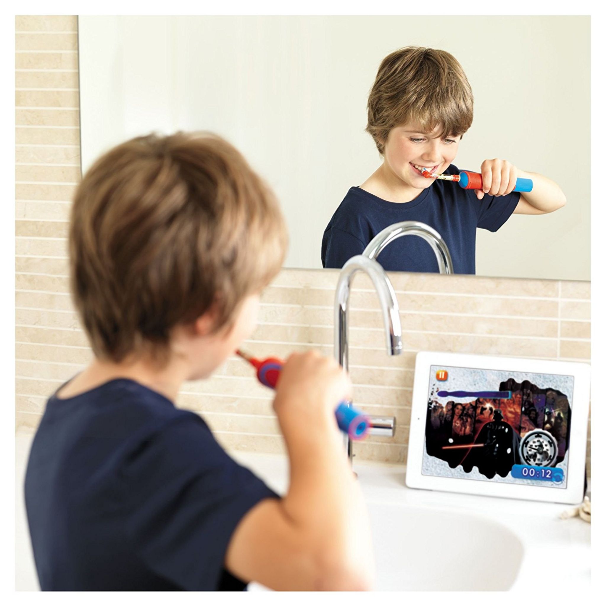 Voir la diapositive 6 : ORAL-B Lot de 4 têtes de brosse à dents EB10 Star Wars