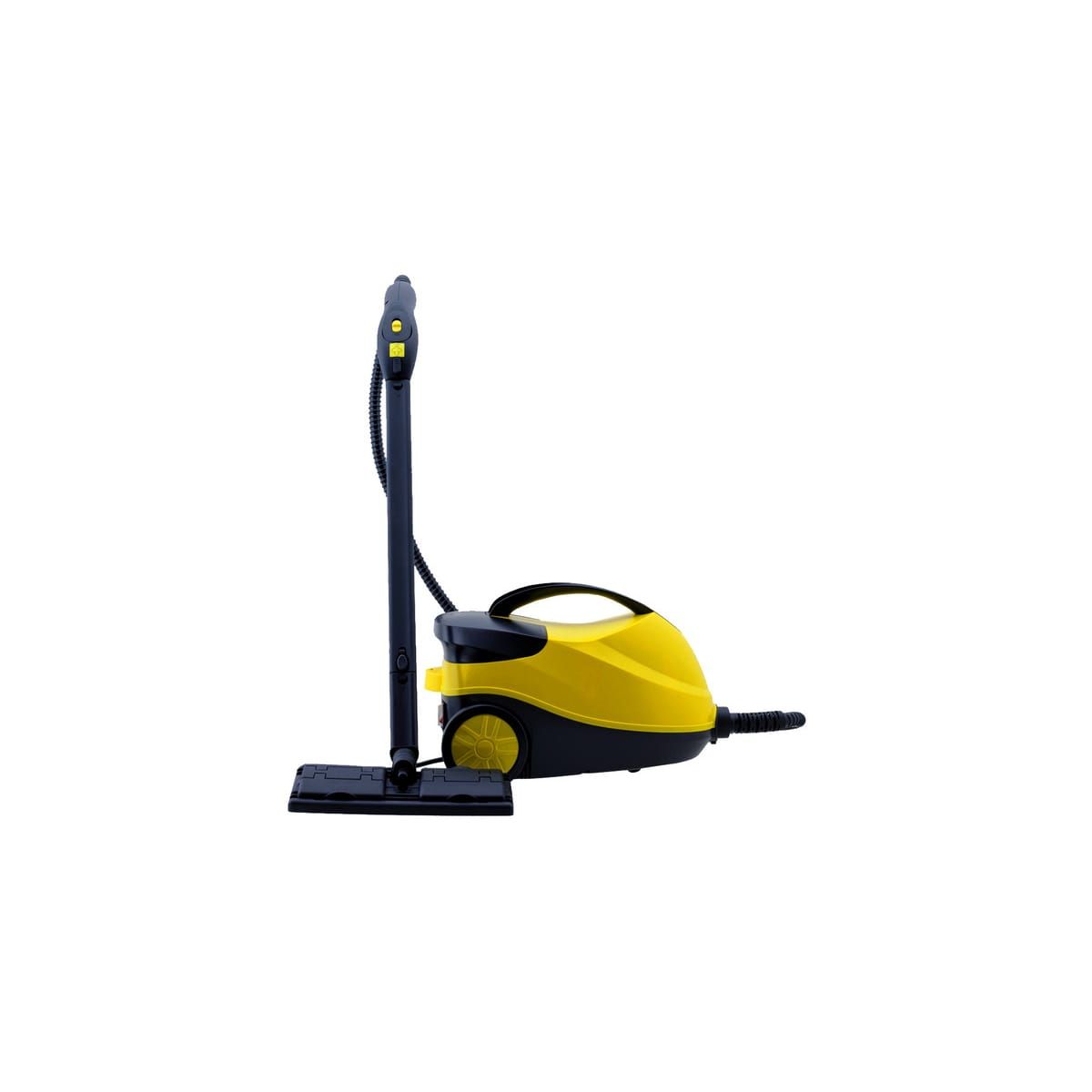 H.KOENIG Nettoyeur vapeur NV6200 Noir et jaune 4 Bars  2000W Autonomie 45min