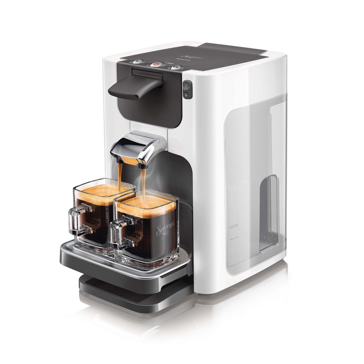 PHILIPS Cafetiere a dosette HD7864/11 Senseo Quadrante Blanc Titane