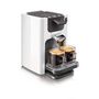 Voir la diapositive 3 : PHILIPS Cafetiere a dosette HD7864/11 Senseo Quadrante Blanc Titane