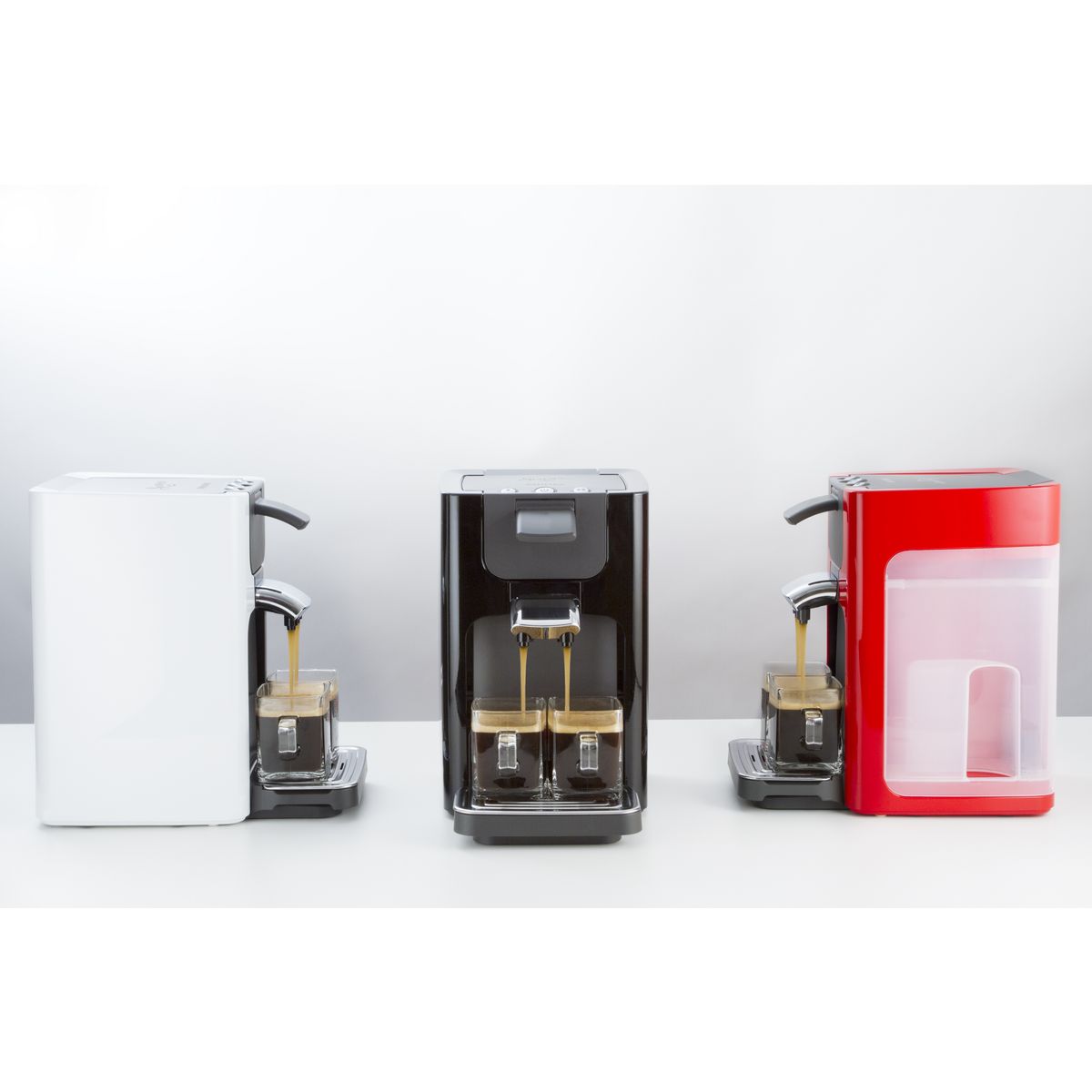 PHILIPS Cafetiere a dosette HD7864/11 Senseo Quadrante Blanc Titane