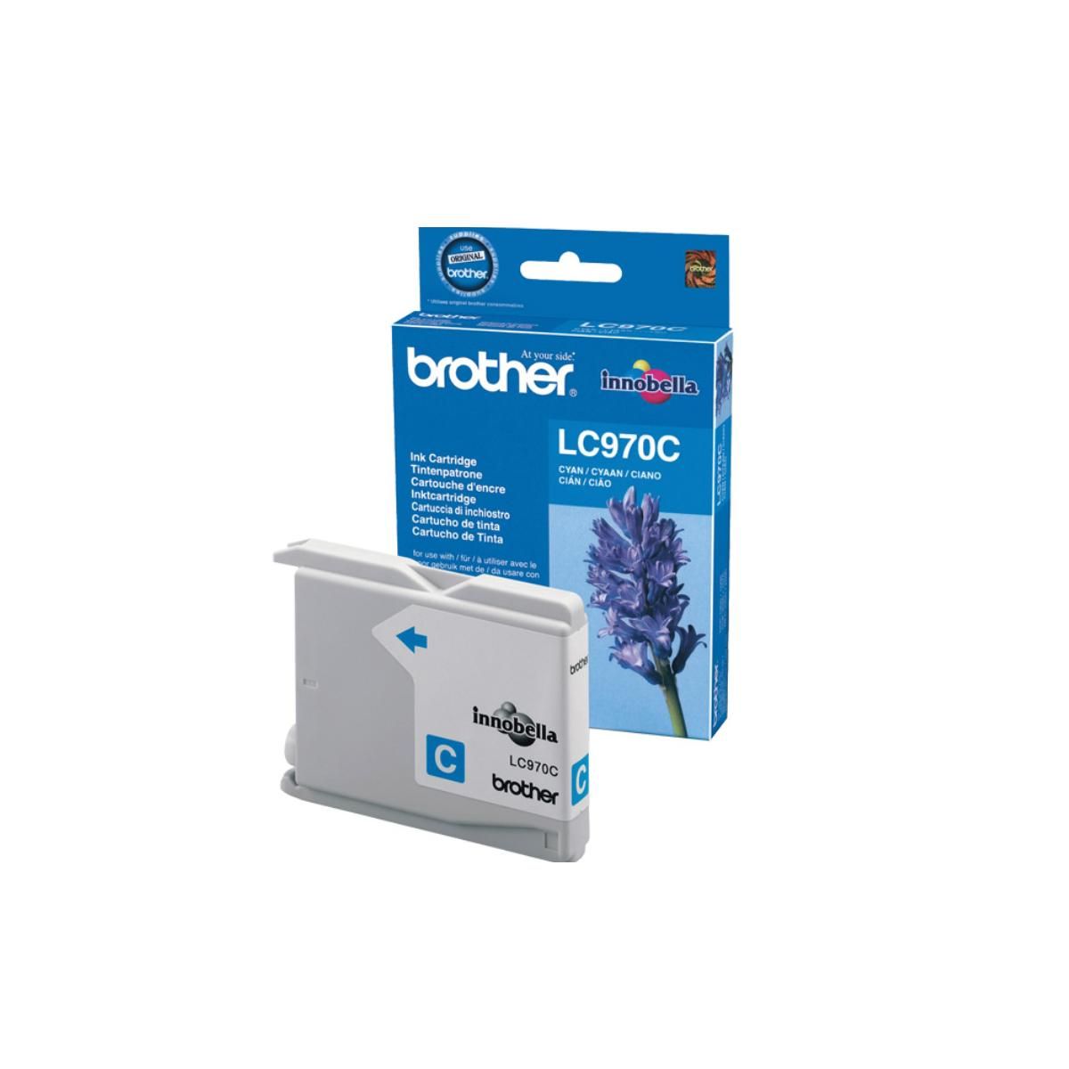 BROTHER Cartouche LC-970C CARTOUCHE CYAN BLIST