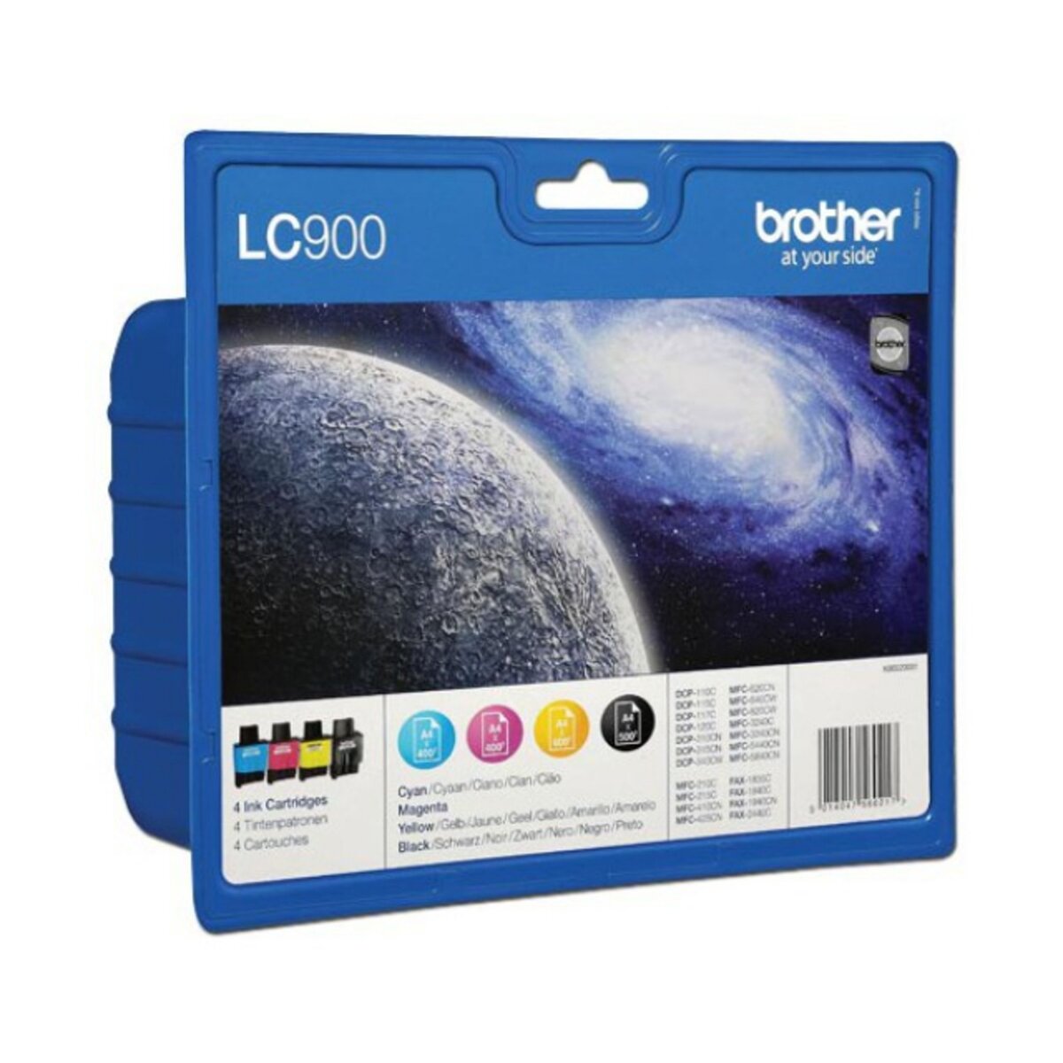 BROTHER Cartouches d'encre LC900 NCMJ BLISTER