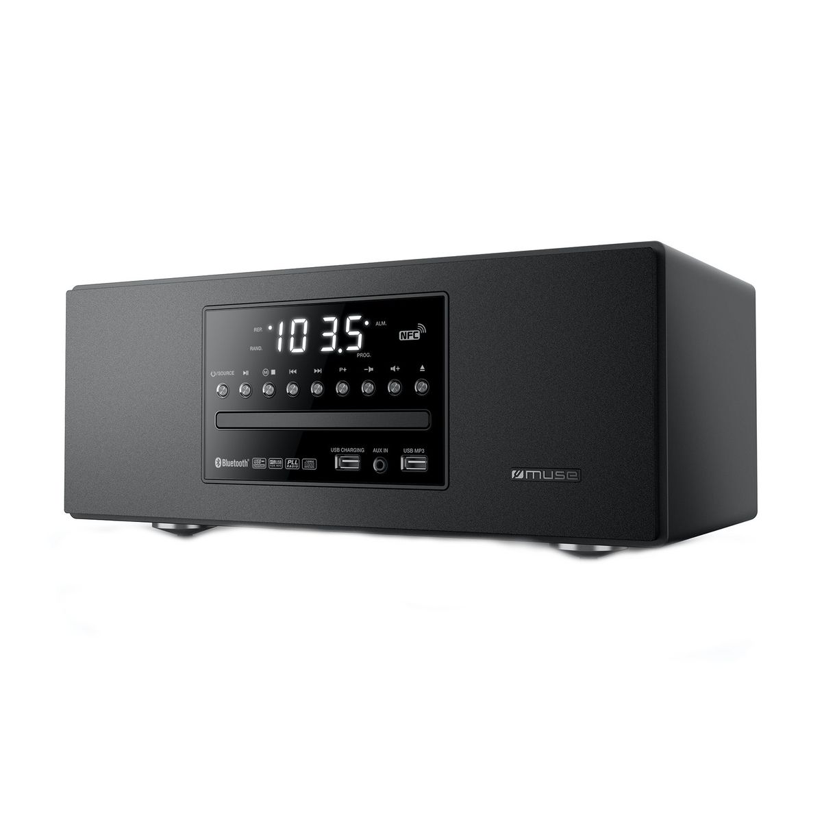 MUSE M-680 BTC - Noir - Radio CD
