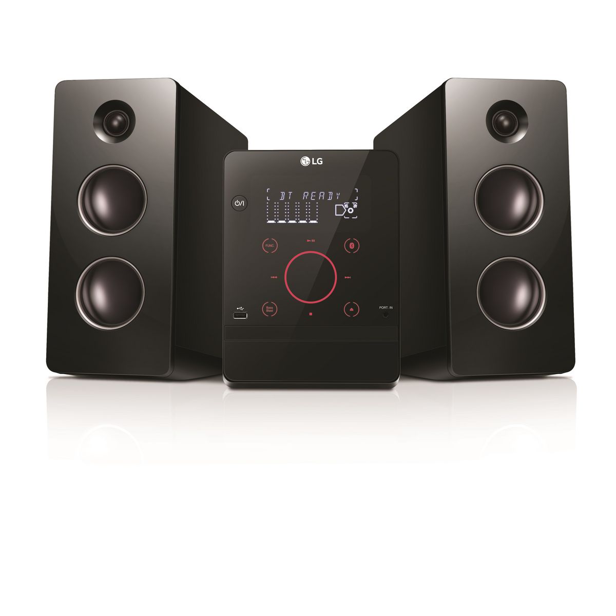 LG Chaîne hi-fi Bluetooth avec lecteur CD - Noir - CM2760