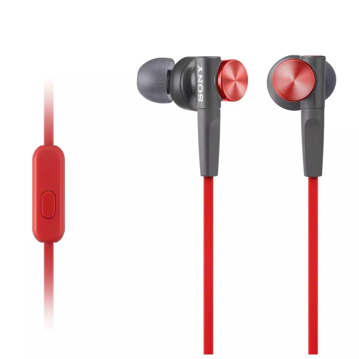 SONY MDR XB-50AP - Rouge - Ecouteurs