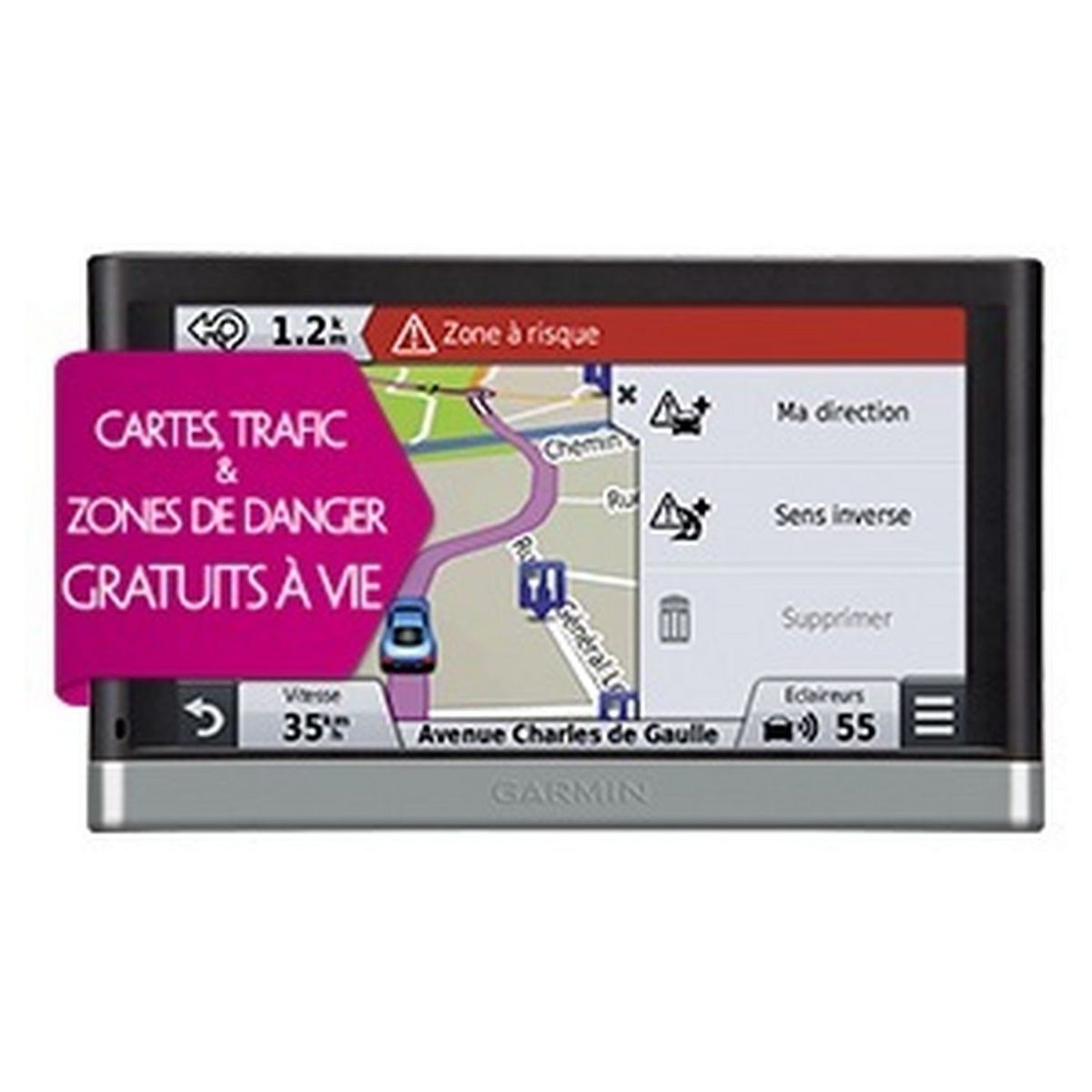 GARMIN Nüvi 2567 LMT - GPS voiture