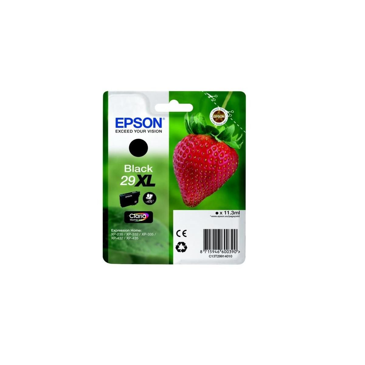 EPSON CARTOUCHES NOIRE XL XP-235/232 FRAISE