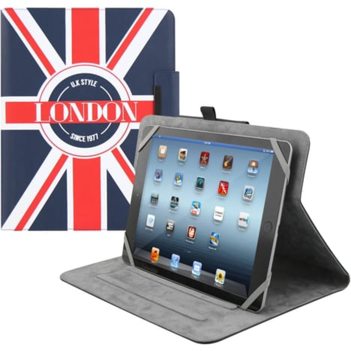 TNB Etui folio Univ UK 360 pour tabalette 10"