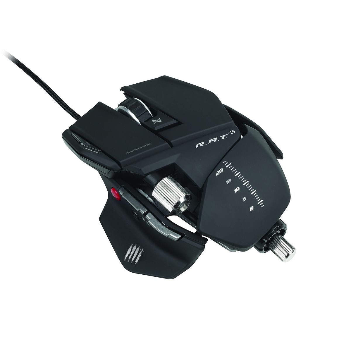 MADCATZ Souris filaire R.A.T 5 - Noir
