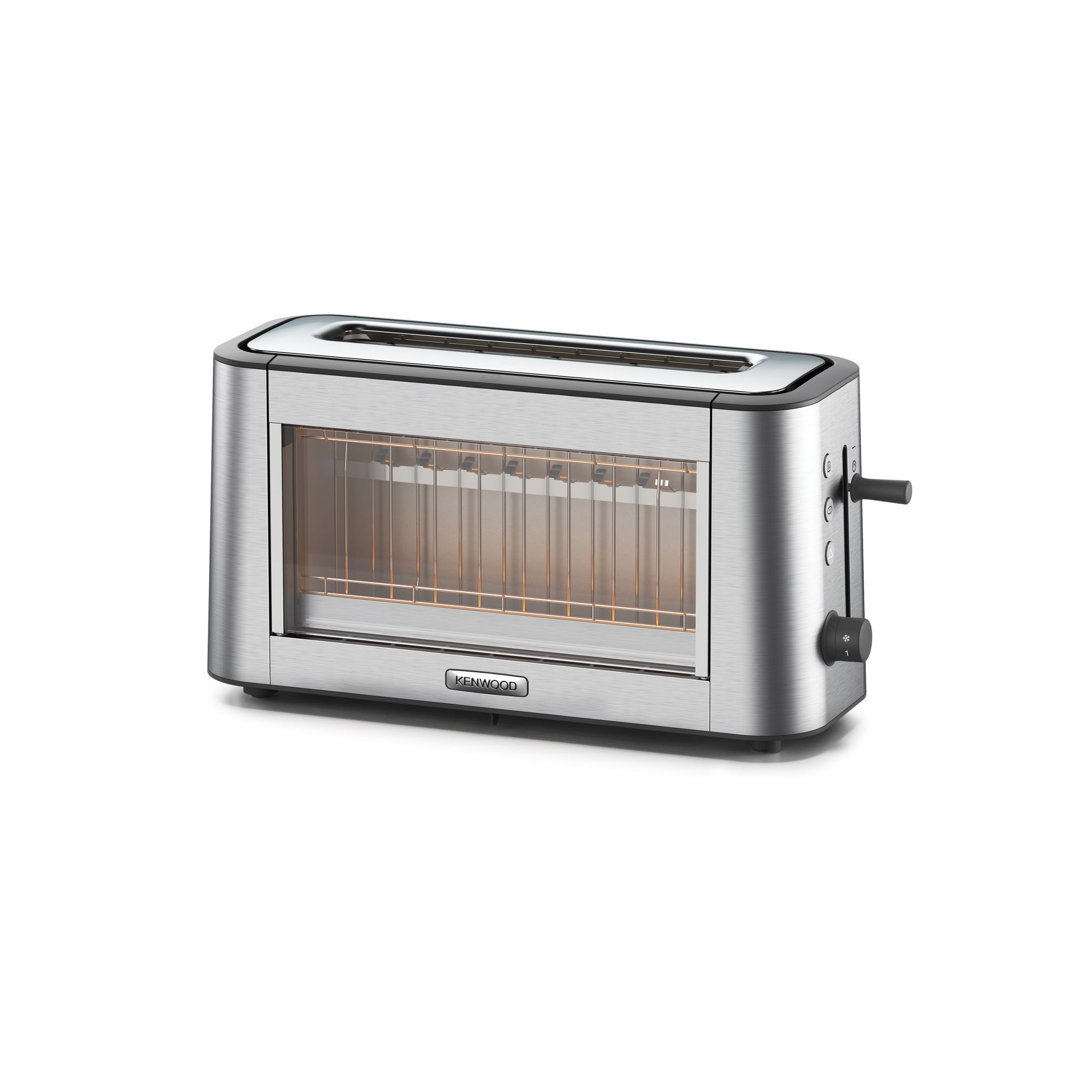 Support à Toast En Inox 6 Fentes – Pour Grille-pain, Poignée Ergonomique, Lavable Au Lave-vaisselle