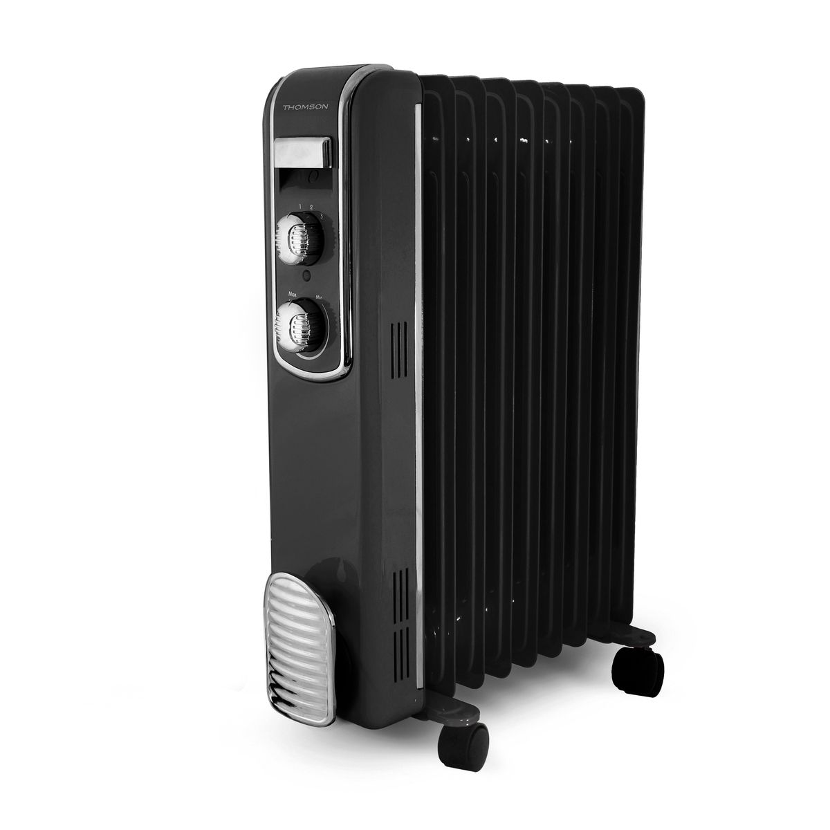 THOMSON Radiateur bain d'huile THBDH09VN Fifty, Noir