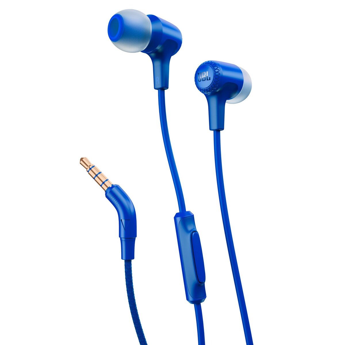 JBL Écouteurs filaires intra-auriculaires - Bleu - E15