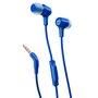 JBL Écouteurs filaires intra-auriculaires - Bleu - E15