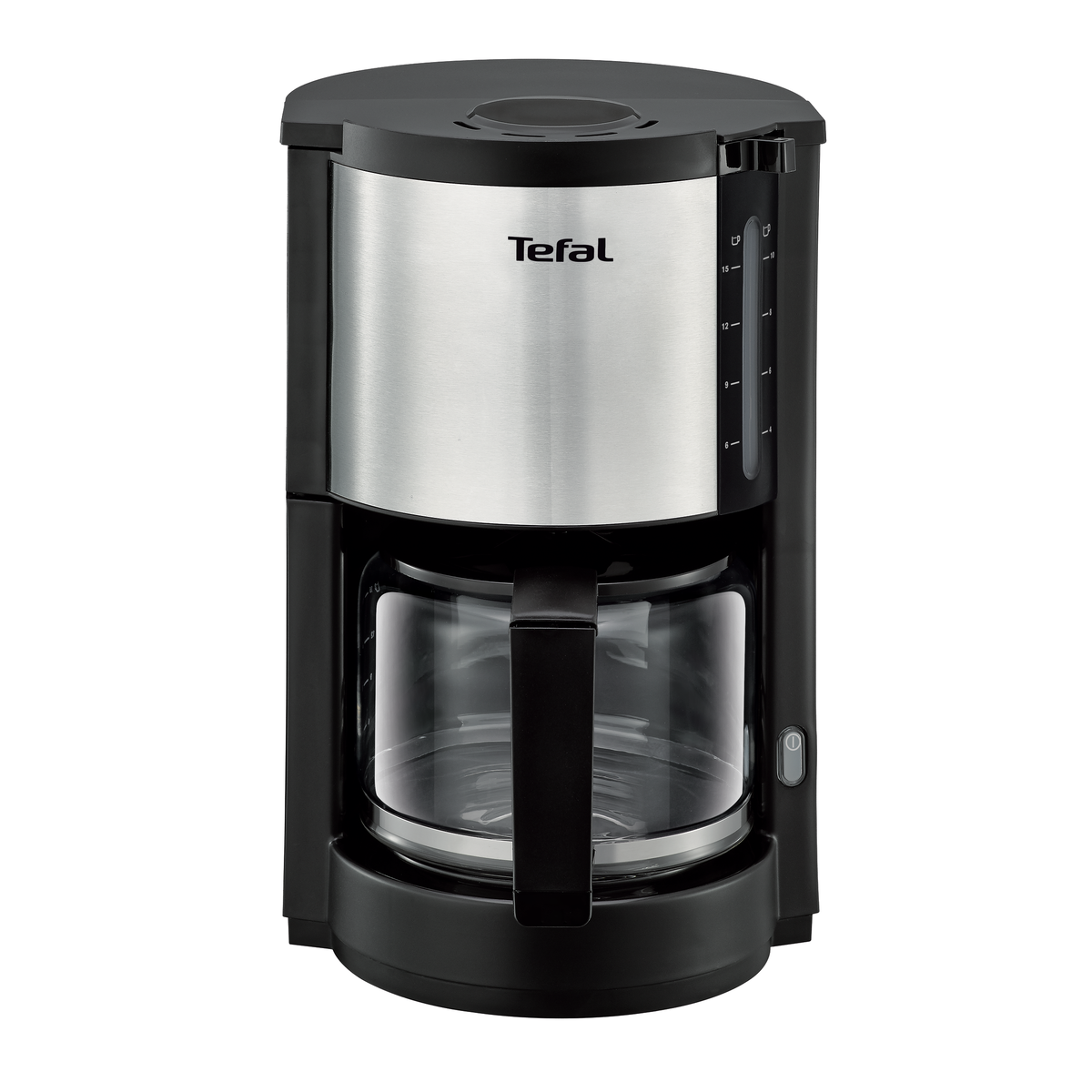 TEFAL Cafetière Filtre Equinox CM310811, Noir et Inox