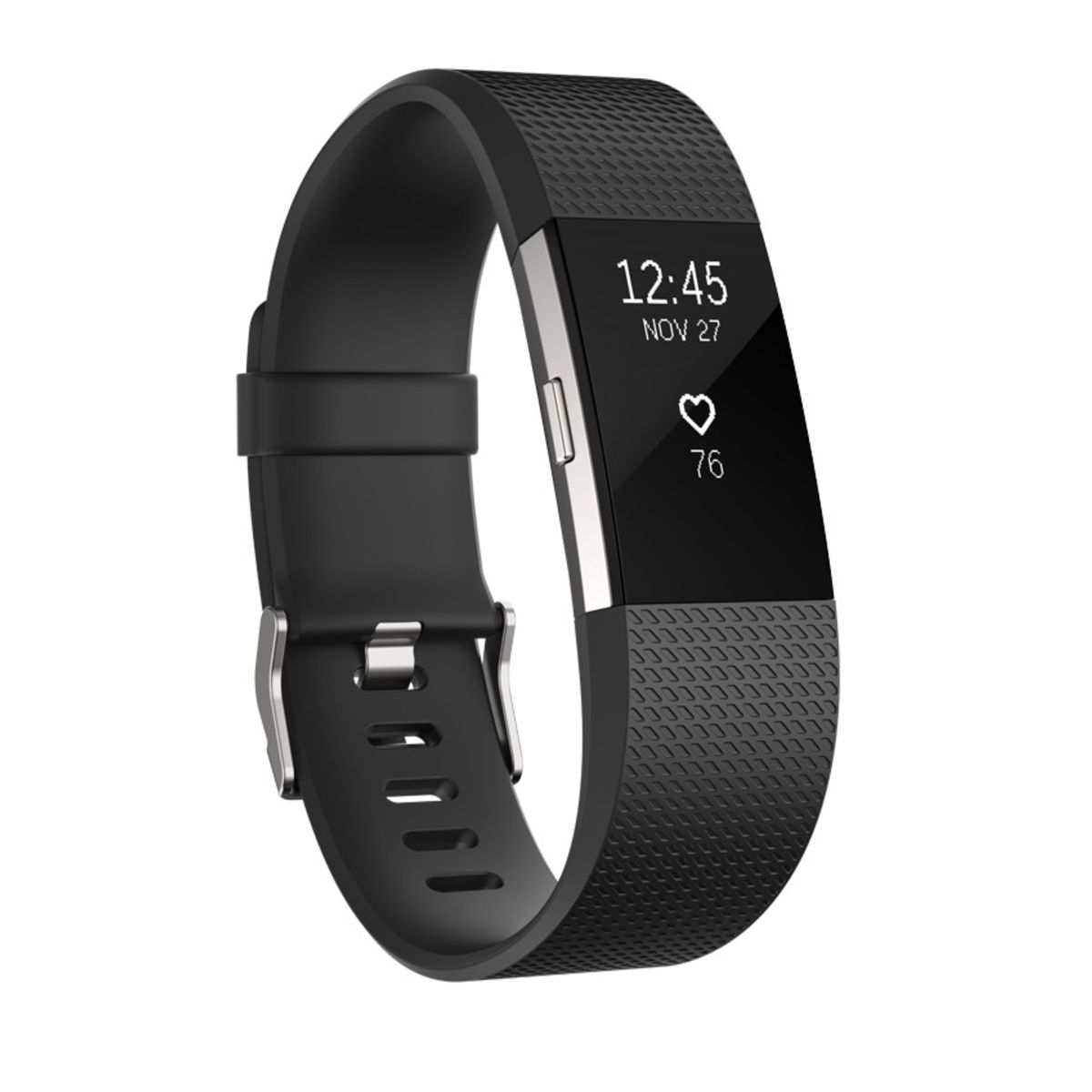 FIT BIT Bracelet connecté - Charge2 - Bluetooth - Noir - Taille S