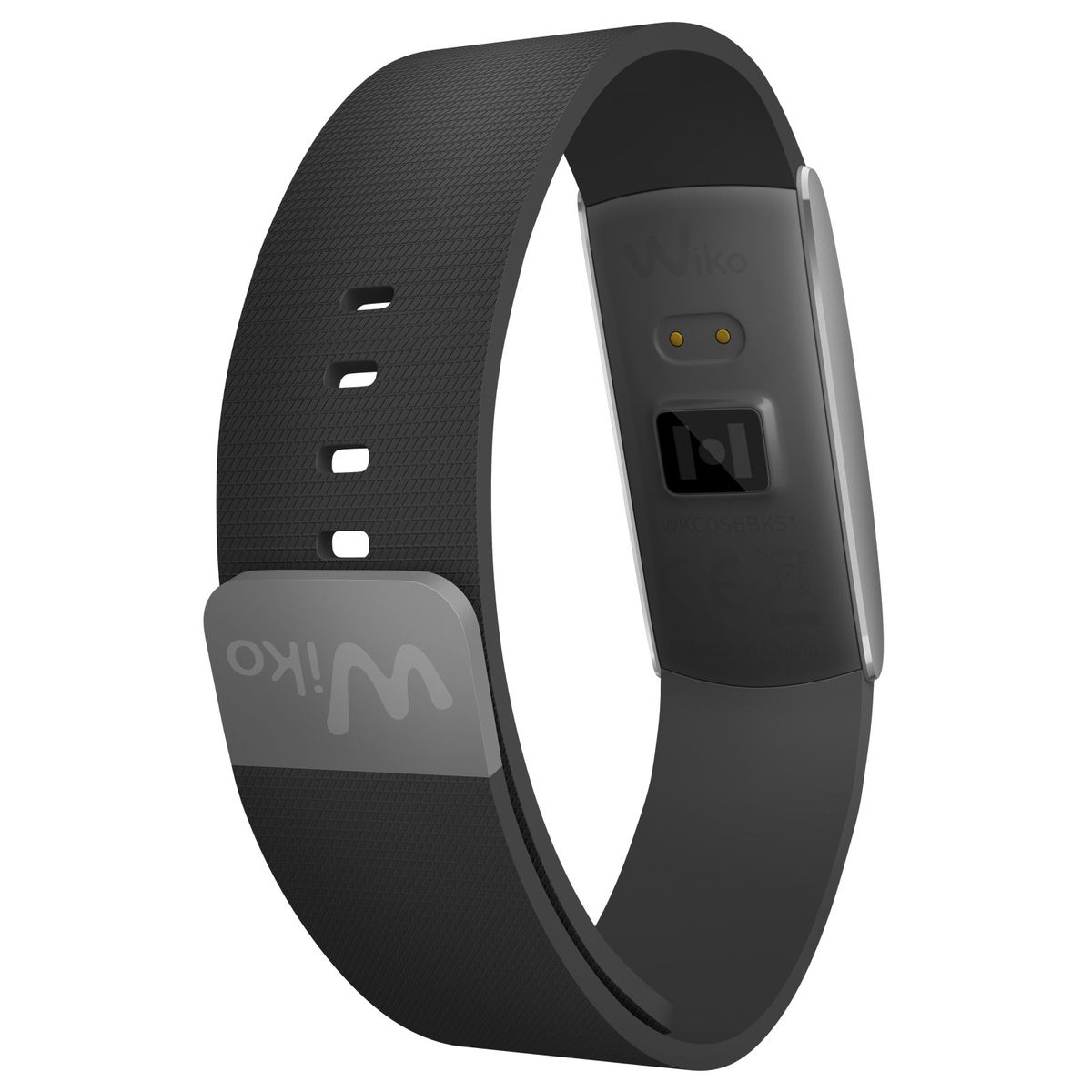 WIKO Bracelet connecté - WiMATE - Noir - Bluetooth