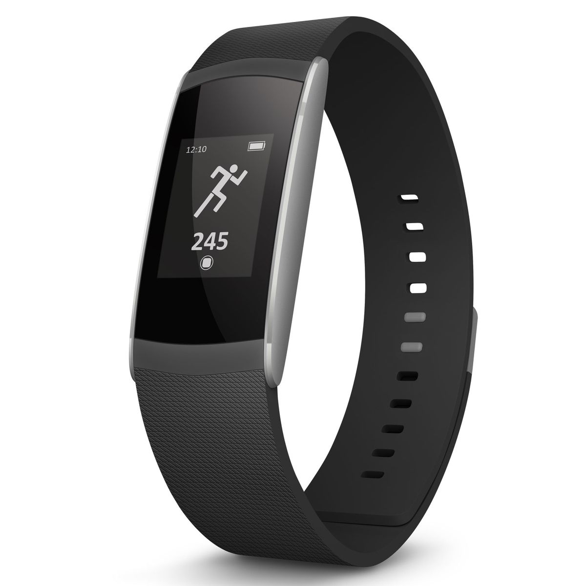 WIKO Bracelet connecté - WiMATE - Noir - Bluetooth